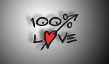 100 Percent Love Interactive Website Design Logo