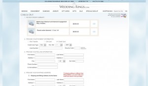 Wedding Rings E-Commerce Website Design 1