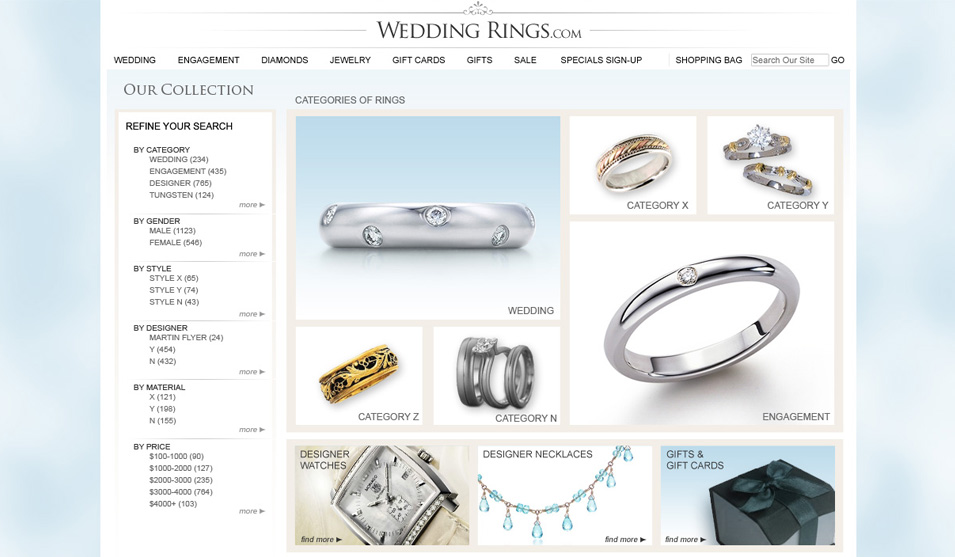 wedding ring web sites