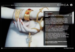 Circa Jewels Interactive Website Design 1