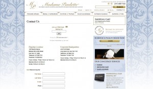 Madame Paulette Wordpress Website Design