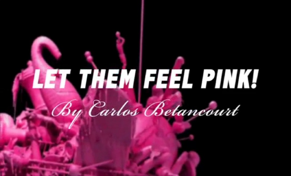 Absolut Let Them Feel Pink Custom Video Installation Title